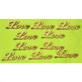 Natúr fa love 10db/csomag 8x2,5cm  