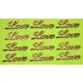 Natúr fa love 6x2cm 10db/csomag