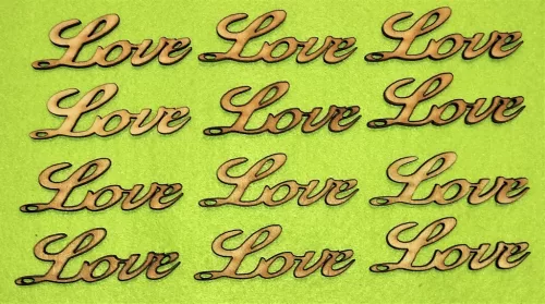 Natúr fa love 6x2cm 10db/csomag