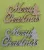 Csillámos ,fa alapú HDF(nem tömörfa)     Merry christmas fenyővel 	2db/csomag	15x8cm  