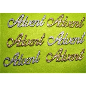   Csillámos ,fa alapú HDF(nem tömörfa)     advent	6db/csomag	7,5x3cm 
