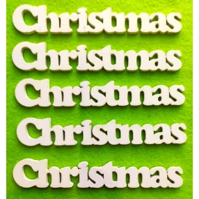   VASTAGFehér színű ,fa  alapú HDF(nem tömörfa)  Christmas	3db/csomag 	2,5x15cm ak