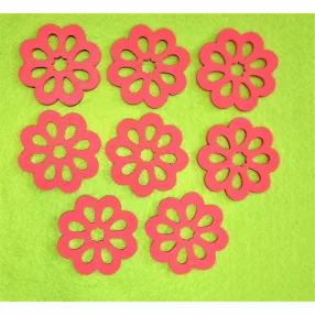 Piros fa virág	5cm 8db/csomag