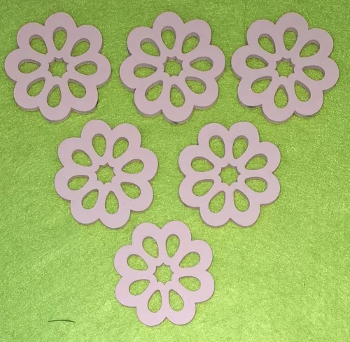 Rózsaszín fa virág	5cm 8db/csomag