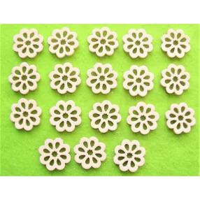 Barackszínű  fa virág	14db/csomag	2cm 