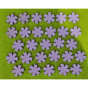 Lila fa virág	2,5x2,7cm28db/csomag	