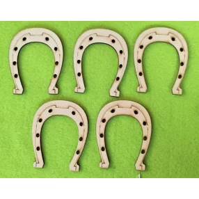 Natúr fa  patkó 8x6,5cm 	5db/csomag