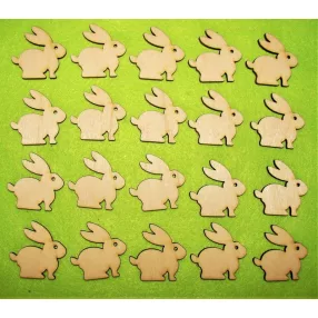 Natúr fa Nyuszó kicsi	20 db/ csomag	4x4cm 