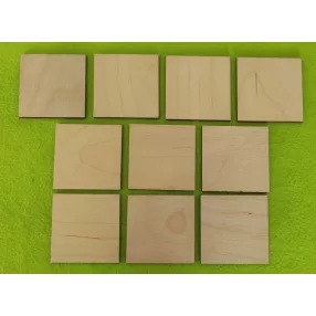 Natúr  négyzet 	10 db/csomag	7x7 cm 