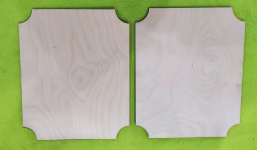  Natúr fa  Díszes tábla	2  db	24x19,5 cm 