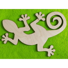Natúr fa Gekkó tekergős farkú	1  db	30x25cm 
