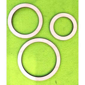 Natúr fa Kicsi álomfogó karika szett	3 db	6,5-8,5-10,5cm 