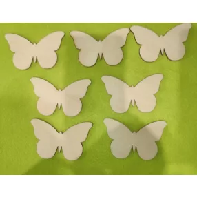 Natúr  Fa pillangó	8db / csomag	10x6 cm 