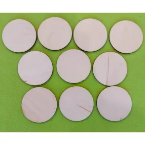 Natúr fa Kör lap	10 db/csomag	8cm 