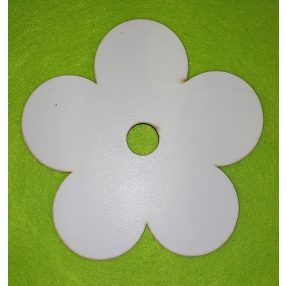 Fehér fa Csokortartó margaréta virág	1db	15cm 