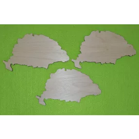 Natúr fa Nagy Magyarország térkép	3db/ csomag	18x13cm 