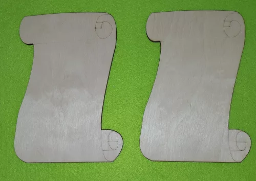 Natúr fa közepes Pergamen	2 db/csomag	18x13cm 