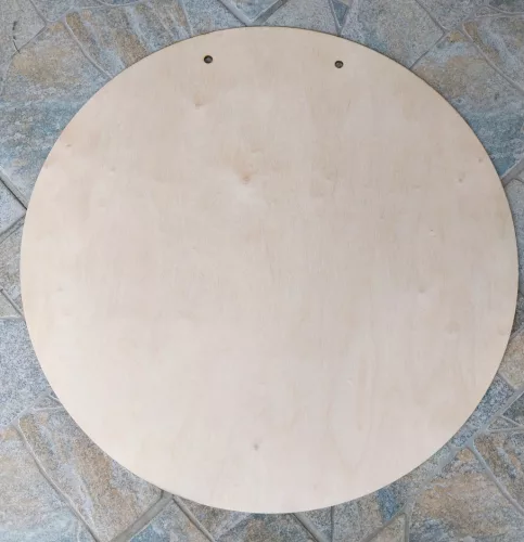 Natúr fa kör lap 2 db lyukkal 	1db 	50 cm 