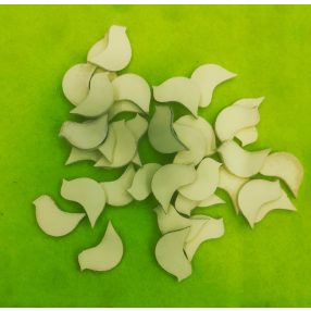  Citromsárga fa  madár	28db/csomag	3x2cm 