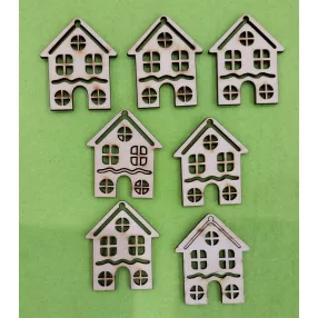 Natúr fa Házikó	7db/csomag	4x4,7cm  