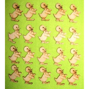  Natúr fa   kis kacsa  2,5x3,5cm  20db/csomag	