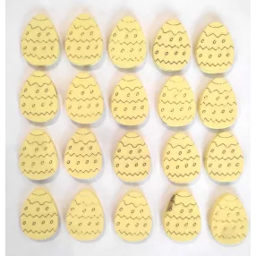 Citrosága fa   hímes tojás	2x3cm  20db/csomag