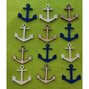 Vegyes színű fa vasmacska	12db/csomag	4,5x4,5cm  