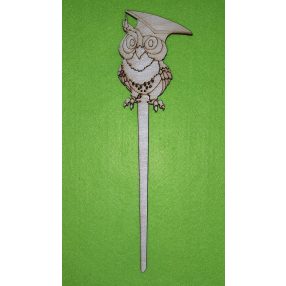 Natúr fa  bagoly beszúrós 7,5x26cm  