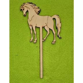 Natúr fa ló beszúrós	 10x18cm 