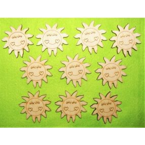 Natúr fa nap 5x5cm 10db/csomag