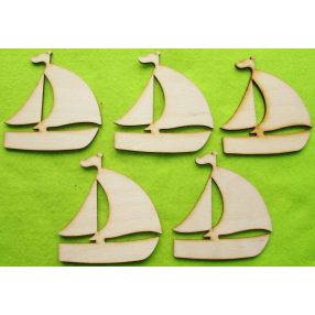 Natúr Vitorlás 9x9,5cm  5db/csomag	