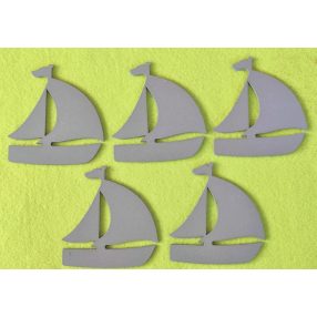  Szürke Vitorlás 9x9,5cm 5db/csomag	