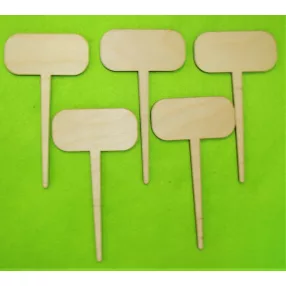 Natúr beszúrós tábla 8x14,5cm 5db/csomag	