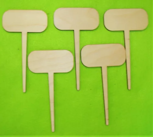 Natúr beszúrós tábla 8x14,5cm 5db/csomag	