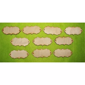 Natúr fa  tábla 7x3,5cm  10db/csomag