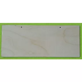 Natúr,nyír rétegelt lemez  tábla  28x11,5cm 