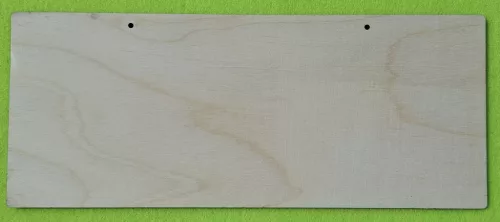 Natúr,nyír rétegelt lemez  tábla  28x11,5cm 