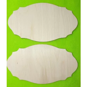 Natúr fa  tábla vintage  2db 28,5x16cm  