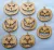 Natúr fa Halloween tökök 8db/csomag 5cm 