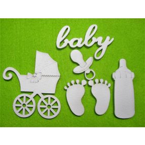   Fehér fa baba csomag	6db/csomag	magasság 4-8cm  vastagság 3mm450 ft	450ft