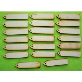 Natúr fa  biléta	20db/csomag	6,5x1,5cm 