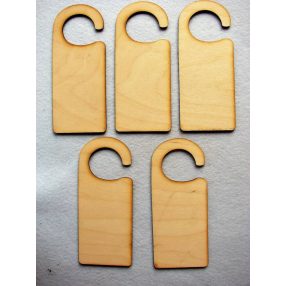  Natúr fa  Ne zavarjanak tábla 5db/csomag	19x8cm   