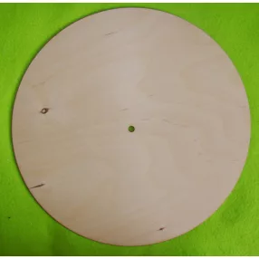 Natúr fa Kerek óralap	1db	33x33cm  