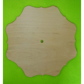 Natúr fa Hullámos óralap 1db/csomag	25x25cm   