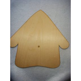 Natúr fa Házikó óralap	1db/csomag	37x34cm 