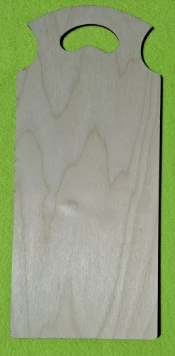 Natúr,nyír rétegelt lemez Vágódeszka ,recept	1 db	16x37cm  