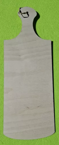 Natúr,nyír rétegelt lemez Vágódeszka 	1 db	17x37cm vastagság 3mm
