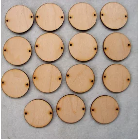 Natúr fa kör lap 2db lyukkal 	15db/csomag	4cm 