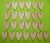  Natúr,nyír rétegelt lemez  szív naptár táblához 25db/csomag	2,5x4cm  