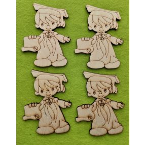 Natúr fa  Ballagó kis fiú	4db/csomag	8x10,5cm  